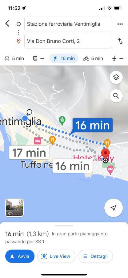 Casa Di Bea Apartment Ventimiglia Luaran gambar